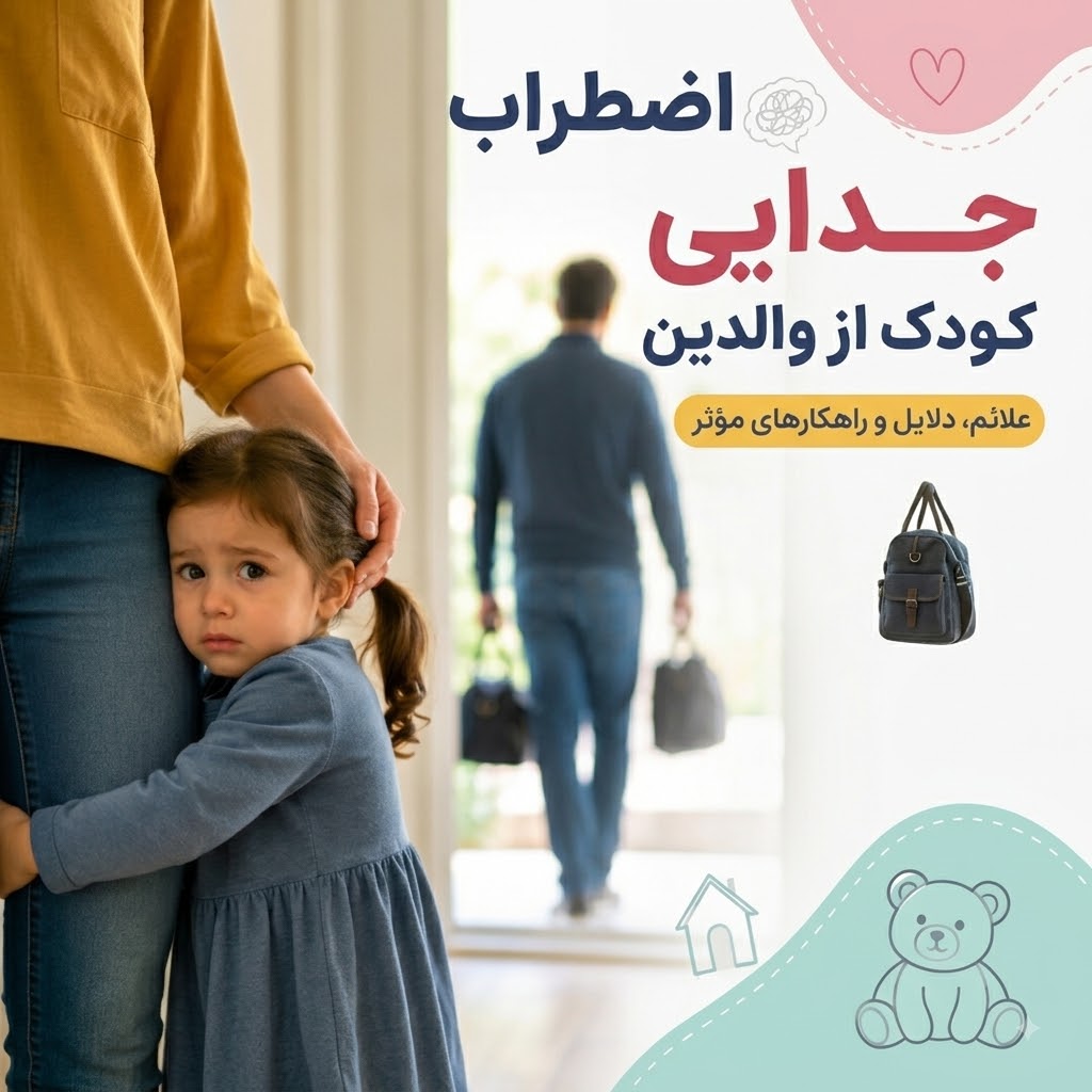 اضطراب جدایی کودک از والدین در مهدکودک